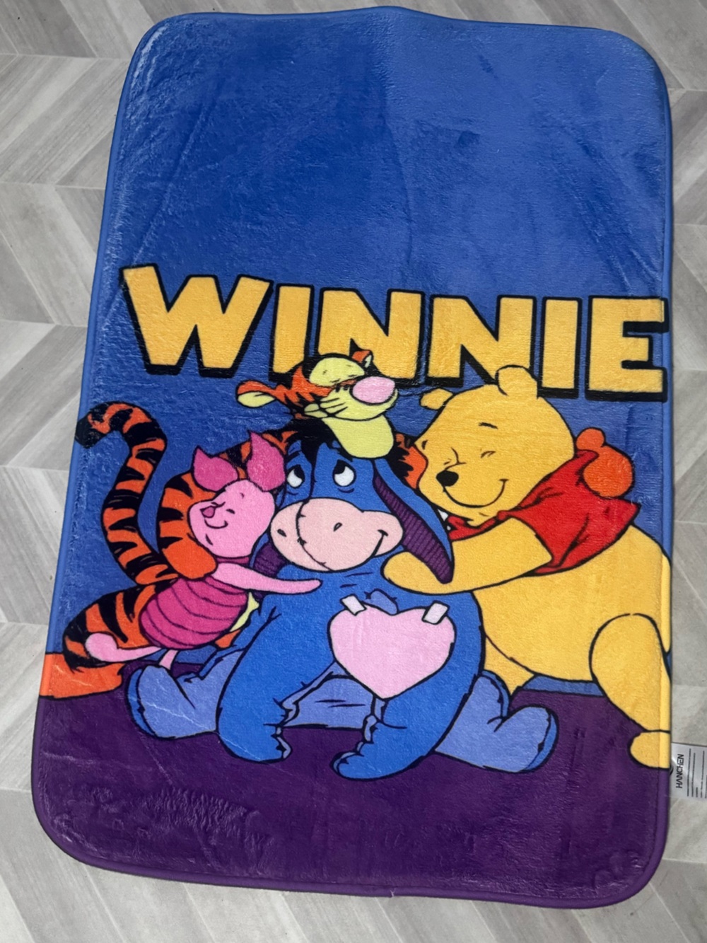 Custom Made Winnie the Pooh Rug New 35x24 IN.